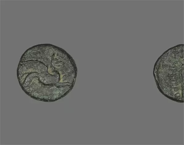 Coin Depicting a Griffin, 300-30 BCE. Creator: Unknown