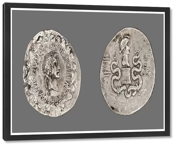 Cistophoric Tetradrachm (Coin) Portraying Mark Antony, 39-38 BCE, issued by Mark Antony