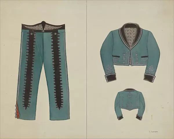 Jacket, c. 1940. Creator: Syrena Swanson