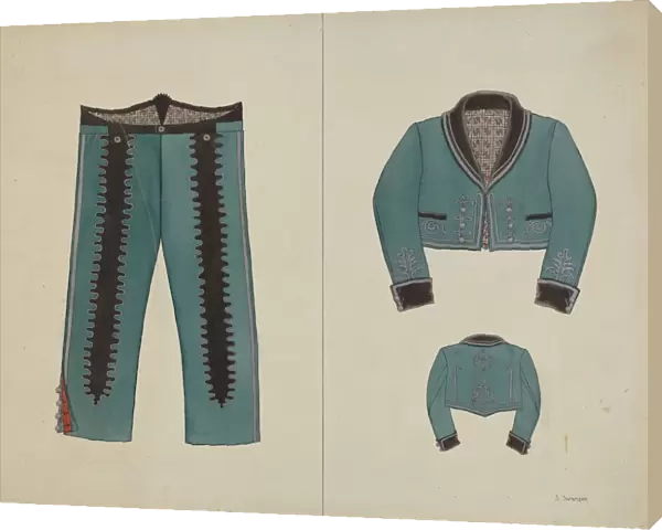 Jacket, c. 1940. Creator: Syrena Swanson