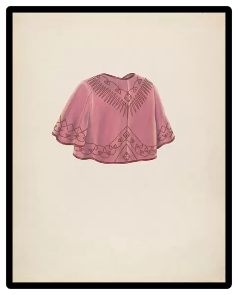 Bolero Jacket, c. 1937. Creator: Syrena Swanson