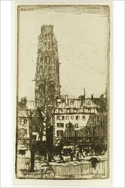 Tour de Beurre, Rouen, 1899. Creator: Donald Shaw MacLaughlan