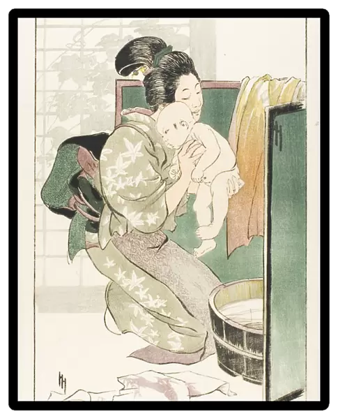 The Bath, 1905. Creator: Helen Hyde