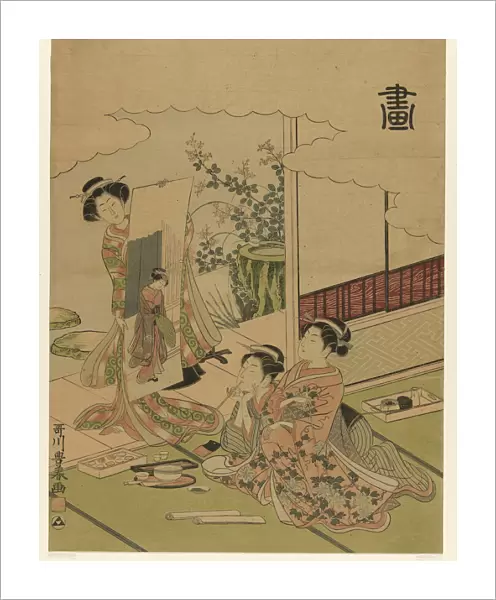 Painting (Ga), from an untitled series of the four accomplishments, c. 1772  /  75