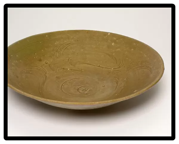 Bowl with Stylized Leaves, probably Song dynasty (960-1279). Creator: Unknown