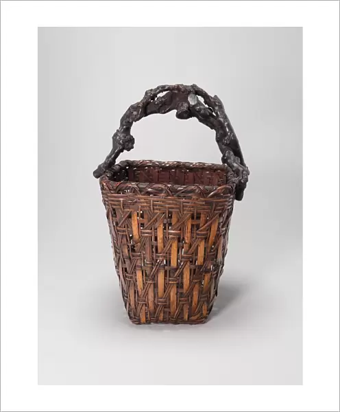 Rectangular Flower Basket, c. 1900. Creator: Unknown