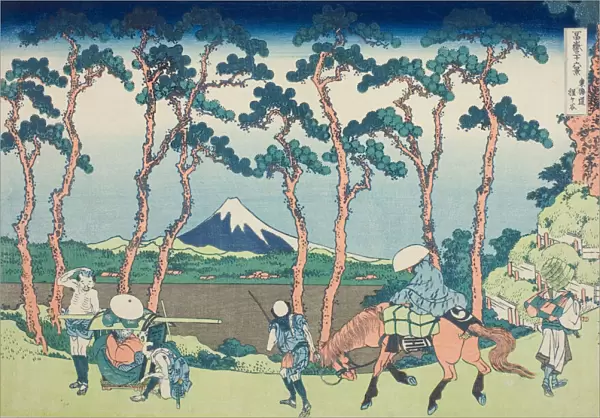 Tokaido Hodogaya, from the series 'Thirty-six Views of Mount Fuji (Fugaku)