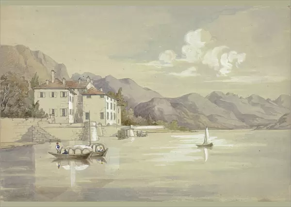Majolica, Lake Como, September 1841. Creator: Elizabeth Murray