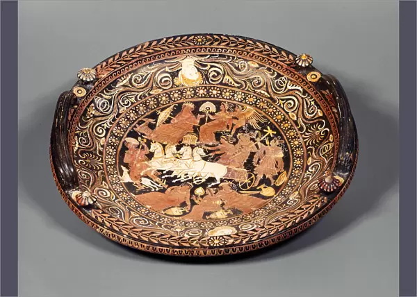 Knob-Handled Patera (Dish), 330-320 BCE. Creator: Baltimore Painter