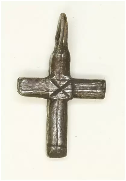 Amulet of a Cross, Byzantine Period (4th-7th centuries). Creator: Unknown