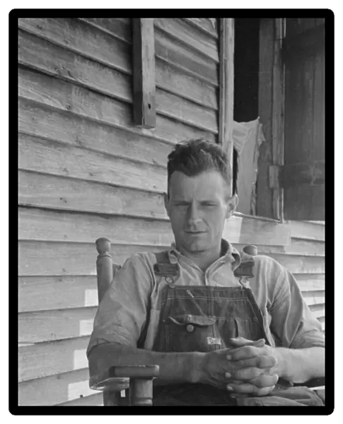 Floyd Burroughs, Hale County, Alabama, 1936. Creator: Walker Evans
