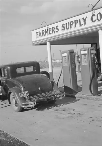 Farmers supply co-op, Nyssa, Malheur County, Oregon, 1939. Creator: Dorothea Lange