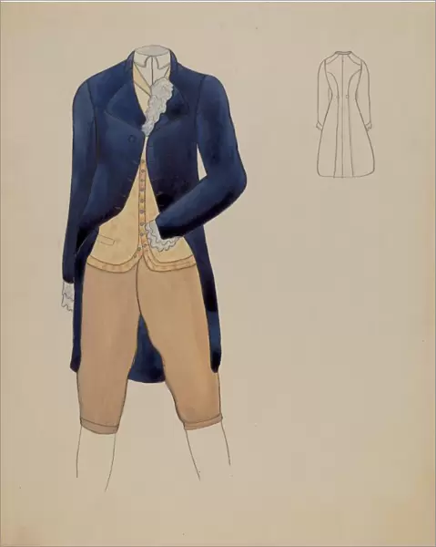 Mans Suit, 1936. Creator: Charles Criswell