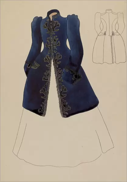 Ladys Coat, c. 1936. Creator: Charles Criswell