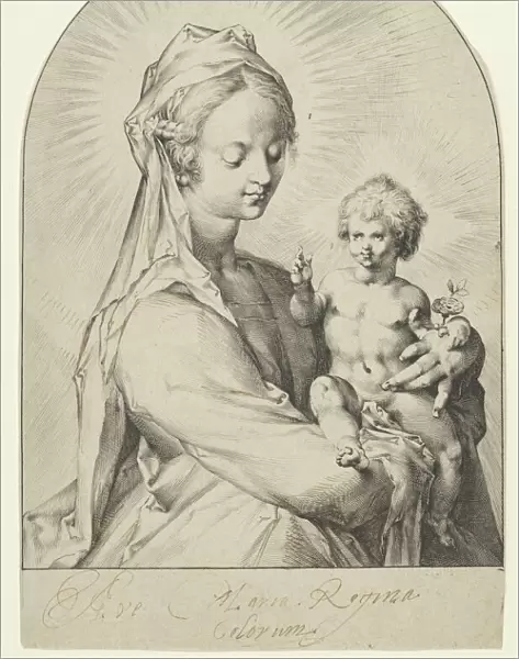Madonna and Child, ca. 1593. Creator: Jan Muller