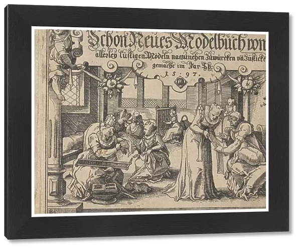 Schon Neues Modelbuch, 1597. Creator: Johann Sibmacher