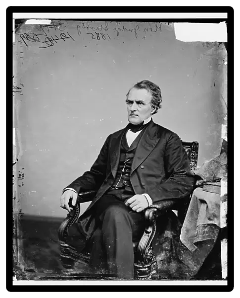 Judge William Strong, between 1860 and 1875. Creator: Unknown