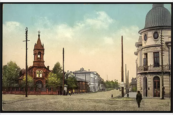 Irkutsk German church, 1904-1914. Creator: Unknown