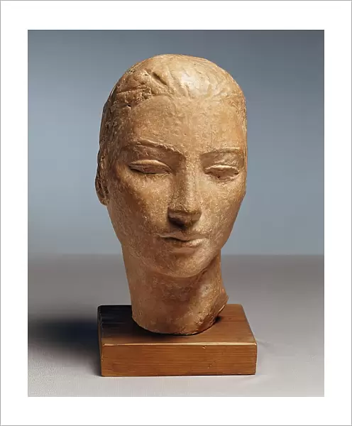 Woman's head, undated. (c1910s) Creator: Herbert Garbe