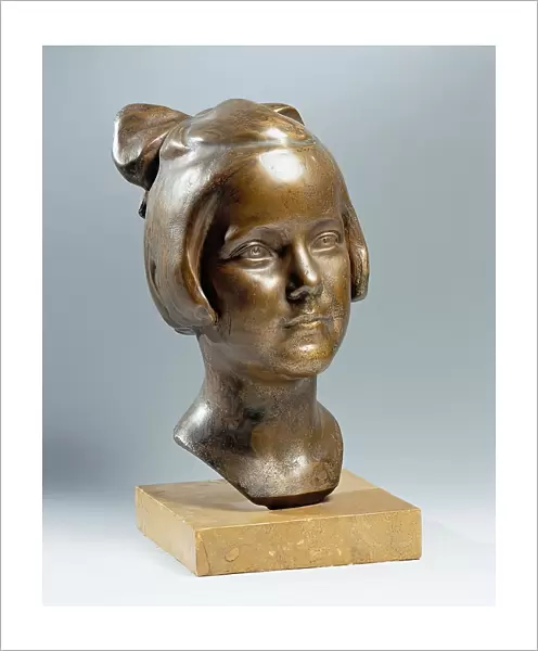 Head of a girl, 1936. Creator: Karl Korschann