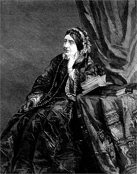Mrs. Lucy Anderson, the eminent pianist, 1862. Creator: Unknown