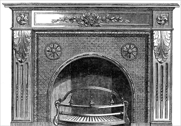 The International Exhibition: stove by Messrs. Feetham and Co. 1862. Creator: Unknown