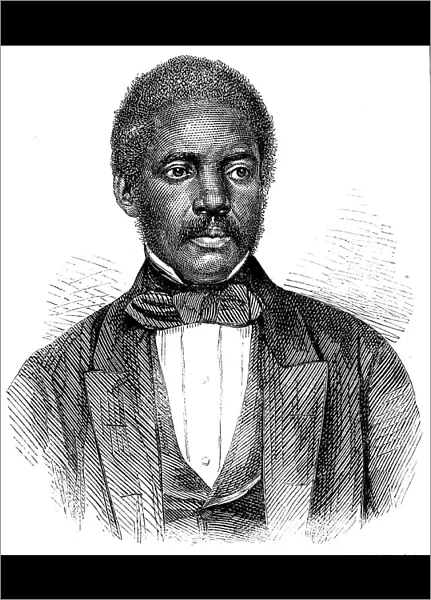 His Excellency Stephen Allen Benson, President of Liberia, 1862. Creator: Unknown