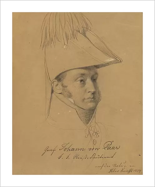 Count Johann von Paar, 1814. Creator: Johann Peter Krafft