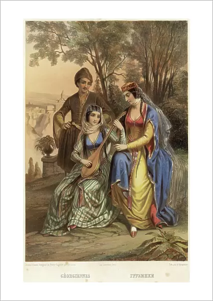 Georgians, 1862. Creator: Karlis Huns