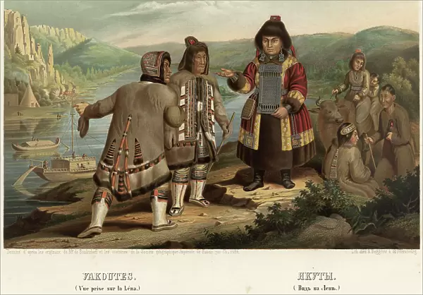 Yakuts (From the Lena), 1862. Creator: Karlis Huns