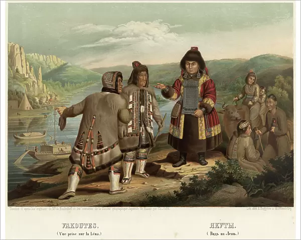 Yakuts (From the Lena), 1862. Creator: Karlis Huns