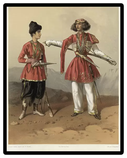Georgian. Imeretin, 1862. Creator: Frants Taikhel