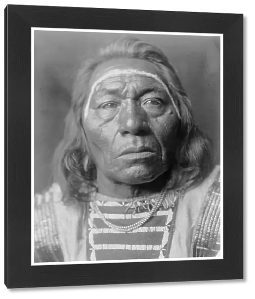 Leads the Wolf, c1908. Creator: Edward Sheriff Curtis