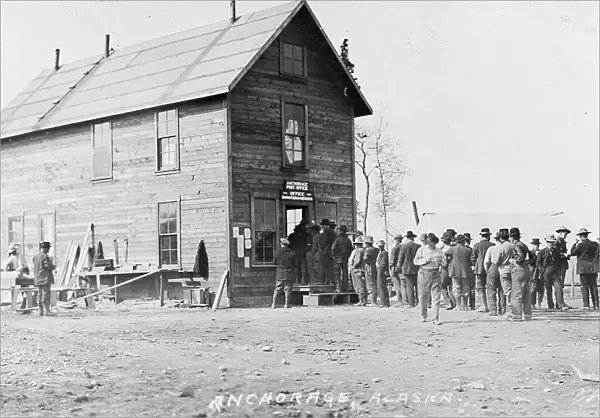 Post office, between c1906 and c1915. Creator: Eric A. Hegg