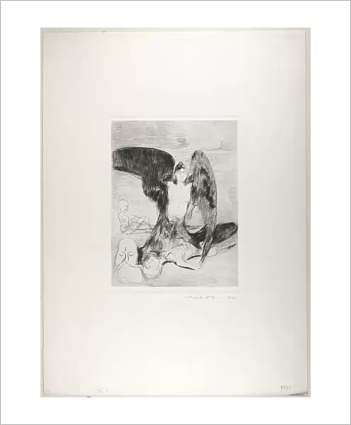 Harpy, 1894. Creator: Edvard Munch