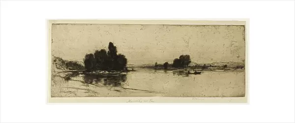 Murthly on the Tay, 1905. Creator: David Young Cameron