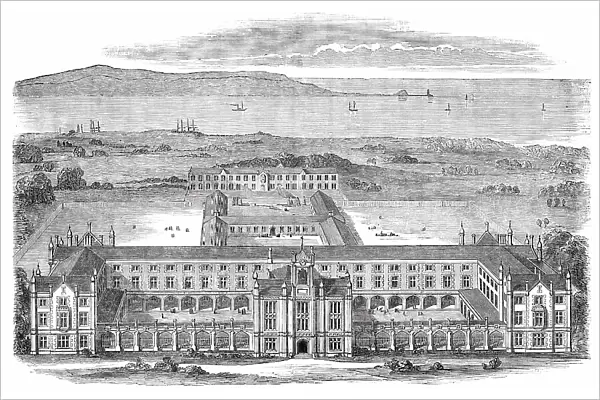 The Liverpool Industrial Schools, at Kirkdale, 1850. Creator: Unknown