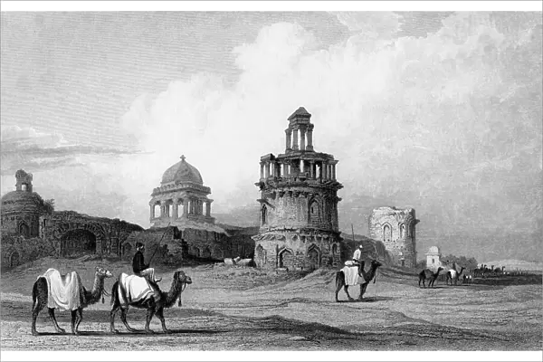 Ruins, - Old Delhi, 1834. Creator: Samuel Prout
