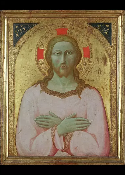 Salvator Mundi (Saviour of the World), 1442-1443. Creator: Sano di Pietro (1406-1481)