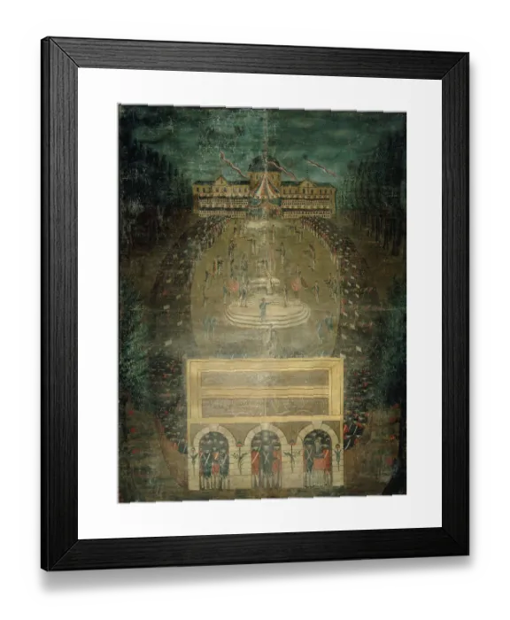 Framed Print : Fete de la Federation Print, c1791 Framed Print : Fete de la Federation Print, c1791