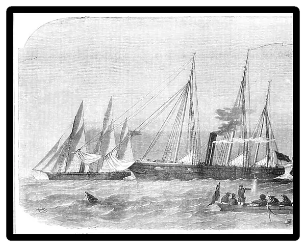 Her Majesty's Despatch Gun-Boats, 1854. Creator: Smyth
