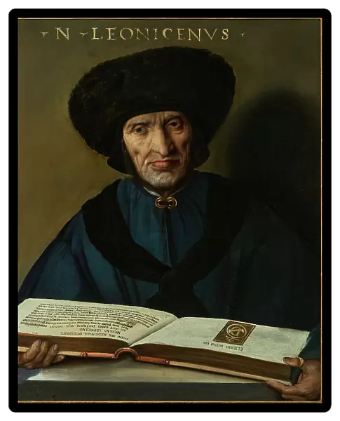 Portrait of Niccolò Leoniceno (1428-1524), 1521. Creator: Dossi, Dosso (ca. 1486-1542)