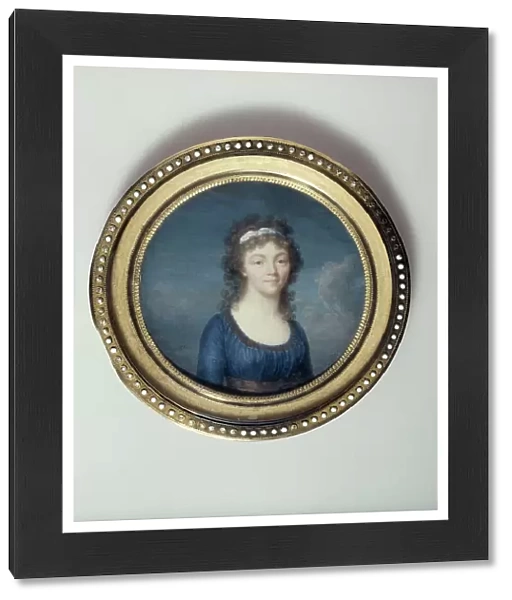Portrait of a young woman, between 1794 and 1795. Creator: Jean Baptiste Jacques Augustin