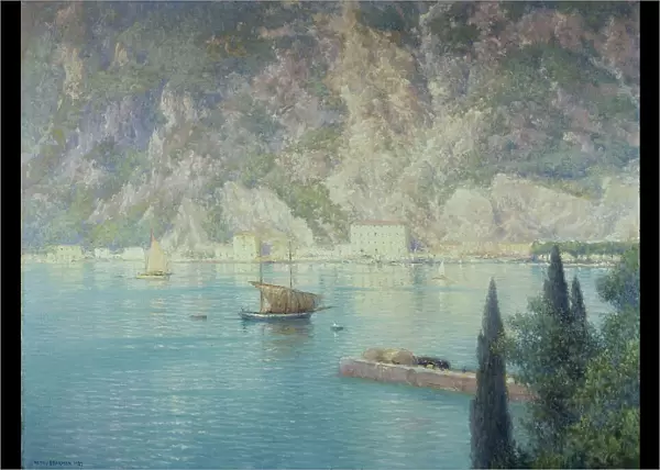 Port of Riva, 1926. Creator: Henry Brokman