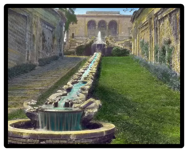 Villa Farnese, Caprarola, Lazio, Italy, 1925. Creator: Frances Benjamin Johnston