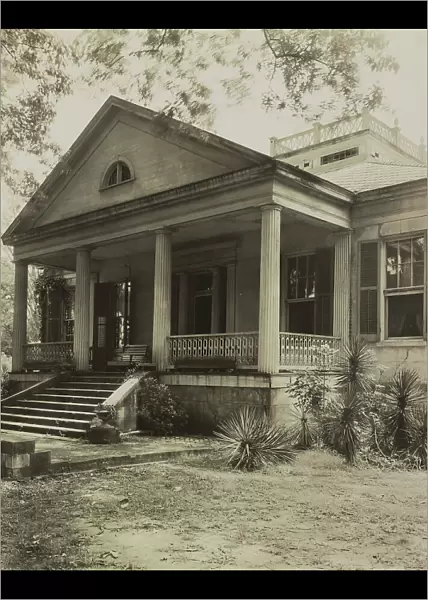 Lansdowne, Natchez, Adams County, Mississippi, 1938. Creator: Frances Benjamin Johnston