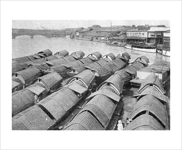 Le Pasig a Manille; Les Terres Du Pacifique, 1914. Creator: Unknown