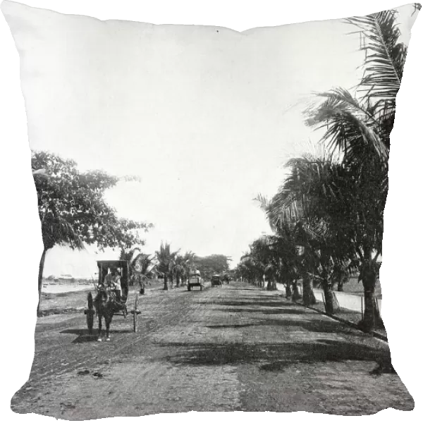 Une rue a Manille;Les Terres Du Pacifique, 1914. Creator: Unknown