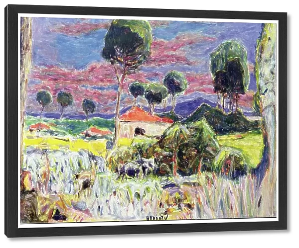 Landscape in the South (Paysage du Midi), 1939. Creator: Bonnard, Pierre (1867-1947)