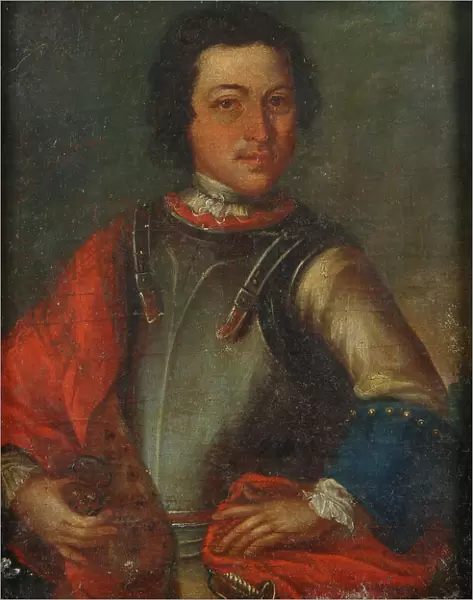 Portrait of Peter I the Great (1672-1725), End of 17th cen.. Creator: Anonymous